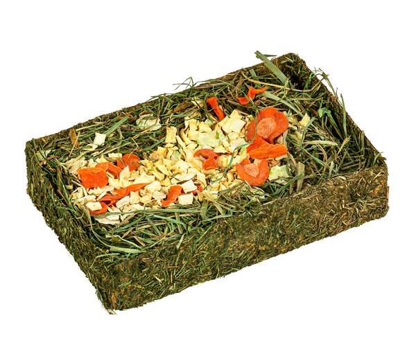 Dehner Lieblinge Heu-Kiste mit Gemüse, 100 g