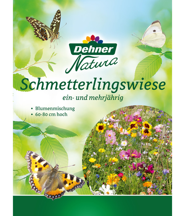 Dehner Natura Samen Blumenmischung 'Schmetterlingswiese', 60 - 80 cm hoch