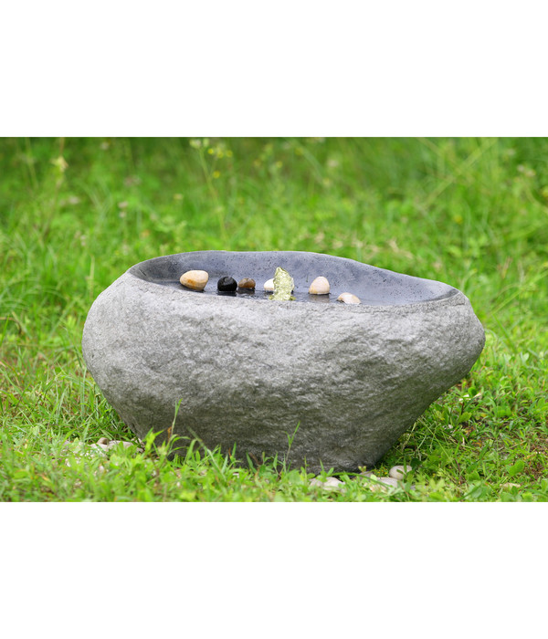 Dehner Polyresin-Gartenbrunnen Rock, ca. B60/H27,5/T40 cm
