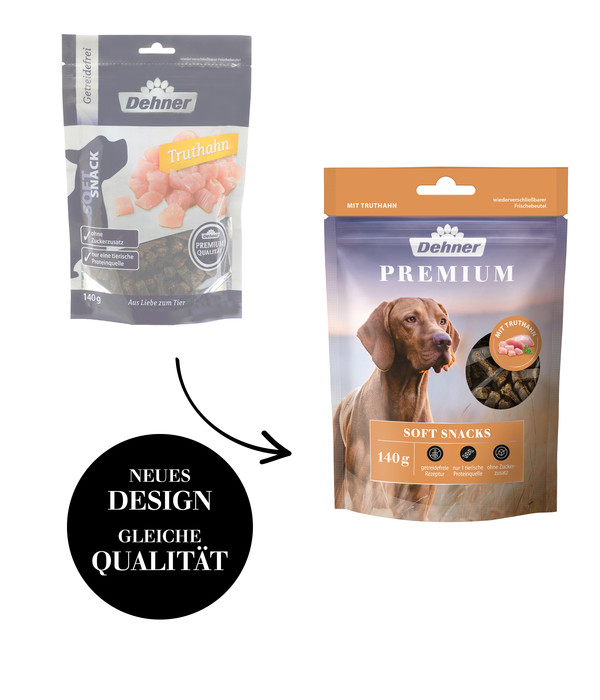 Dehner Premium Hundesnack Soft Snacks, 140 g