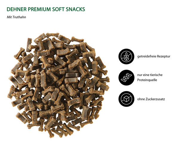 Dehner Premium Hundesnack Soft Snacks, 140 g