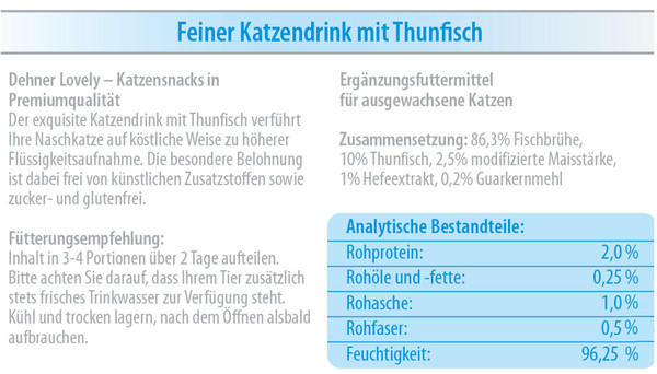 Dehner Premium Lovely Katzensnack Katzendrink Für Diven, 140 g