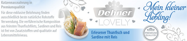 Dehner Premium Lovely Nassfutter für Katzen Mein kleiner Liebling!
