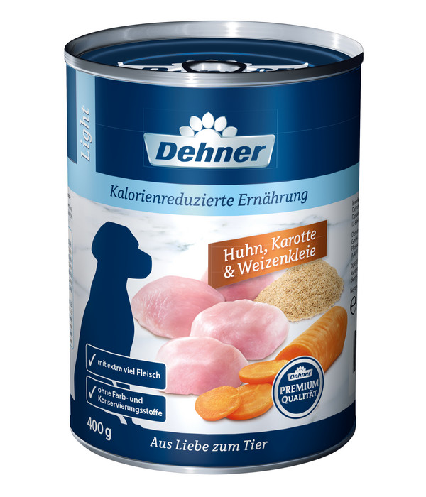 Dehner Premium Nassfutter für Hunde Light, 400 g/800 g