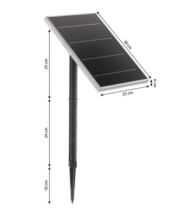 Dehner Solarpanel für Gartenbrunnen