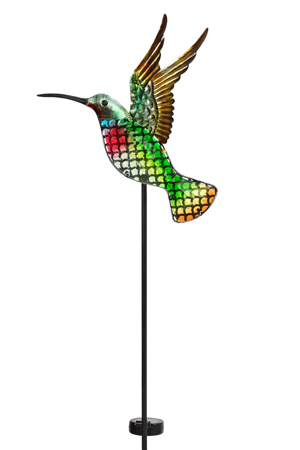 Dehner Solarstab Vogel Kolibri, ca. B29/H130/T4 cm