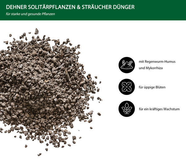 Dehner Solitärpflanzen- und Sträucher-Dünger, 1 kg