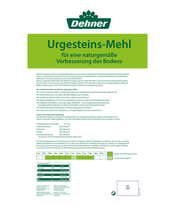 Dehner Urgesteins-Mehl