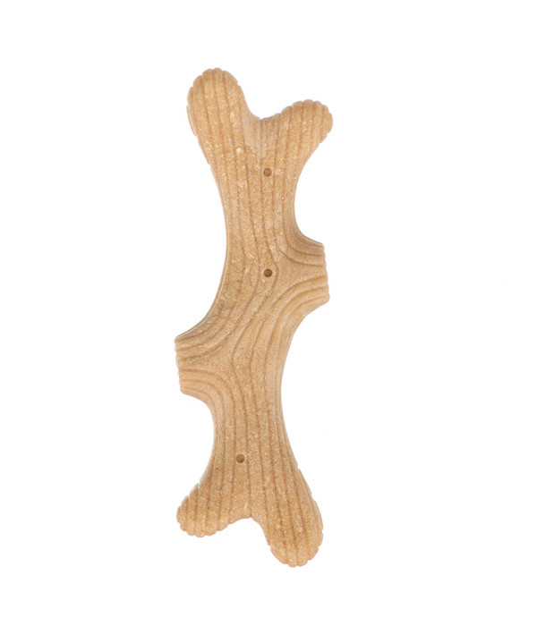 Dehner Wild Nature Hundespielzeug Wheat Bamboo Bacon Flavour, ca. B16/H3,5/T2,5 cm