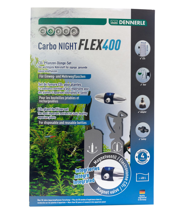 DENNERLE CO2 Pflanzendünge-Set CarboNIGHT FLEX400