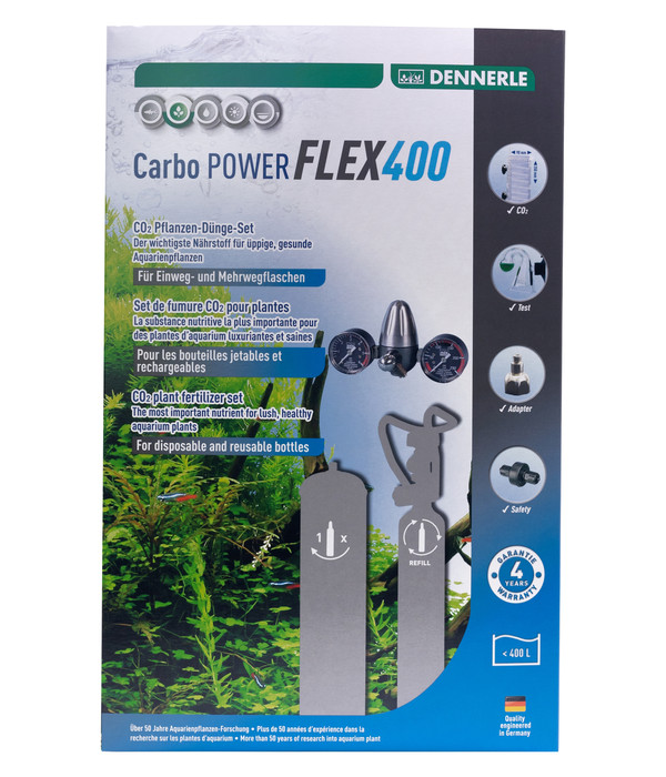 DENNERLE CO2 Pflanzendünge-Set CarboPOWER FLEX400