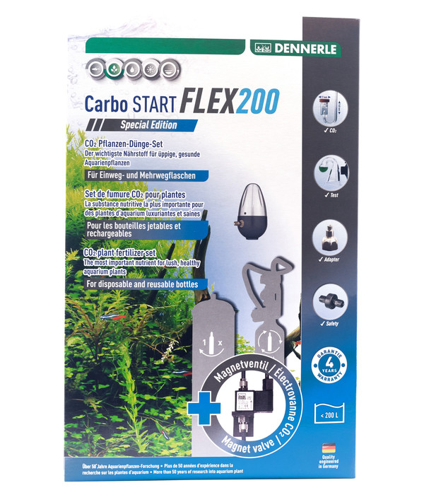DENNERLE CO2 Pflanzendünge-Set CarboSTART FLEX200 Special Edition
