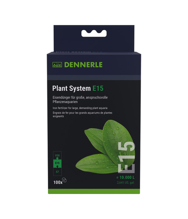 Dennerle Eisendünger Plant System E15, 100 Stk.