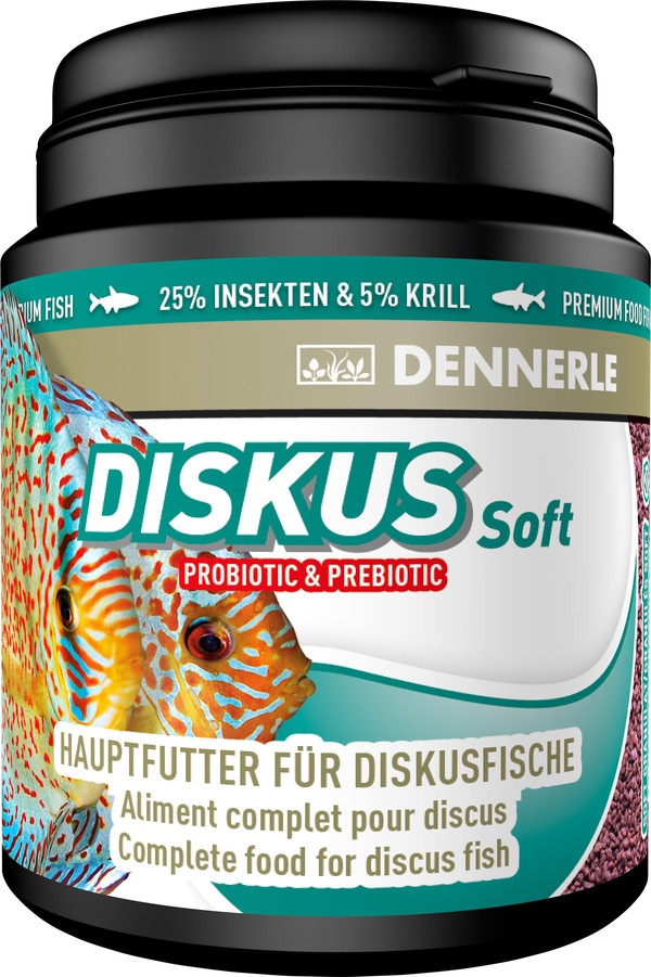 DENNERLE Fischfutter Diskus Soft, 1000ml
