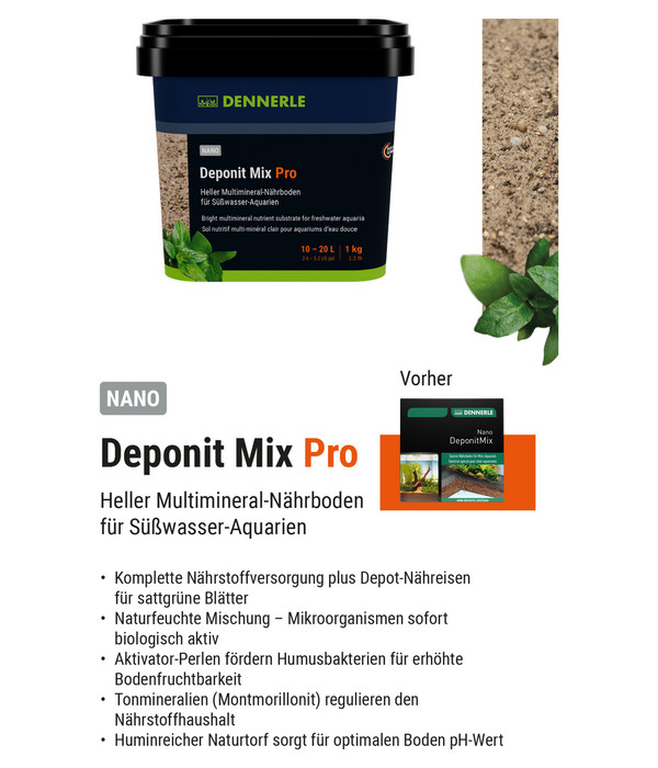 DENNERLE Nano Deponit Mix Pro, 1 kg