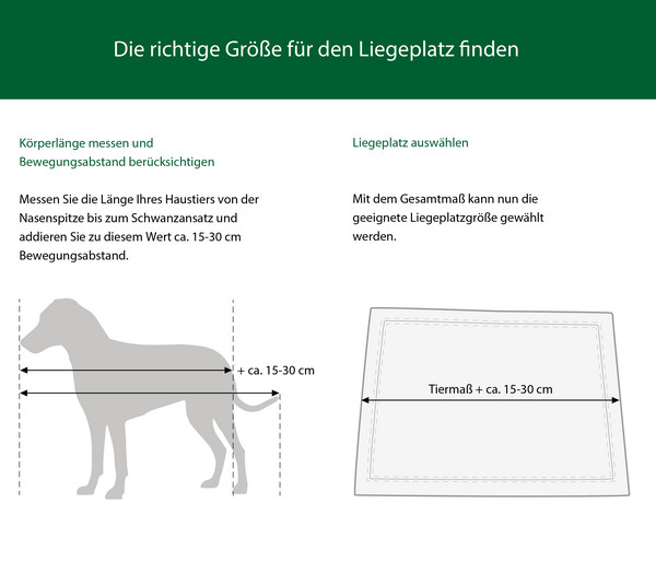 Dehner Lieblinge Hundematte Snuggy, rechteckig