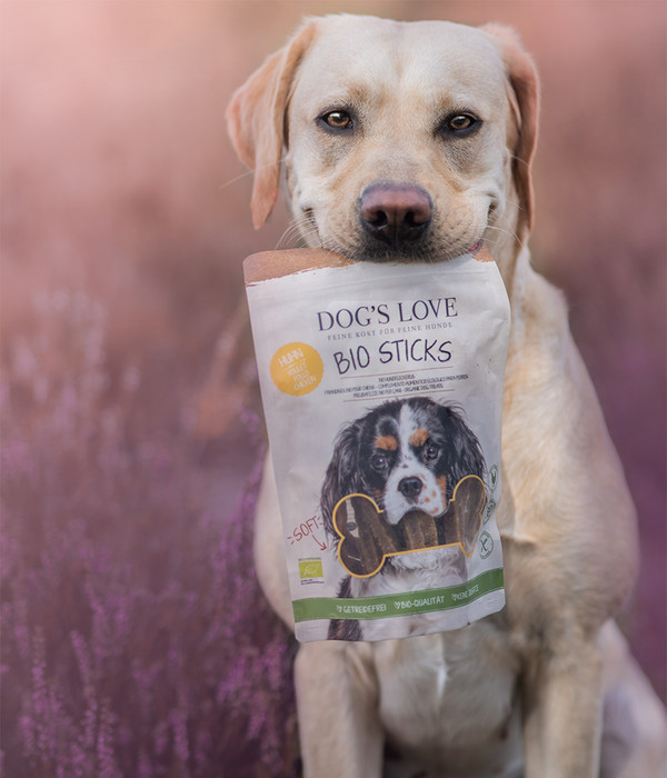 DOG'S LOVE Hundesnack Bio Sticks, 150 g