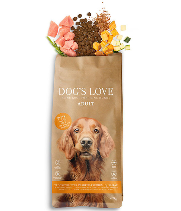 DOG'S LOVE Trockenfutter für Hunde Adult