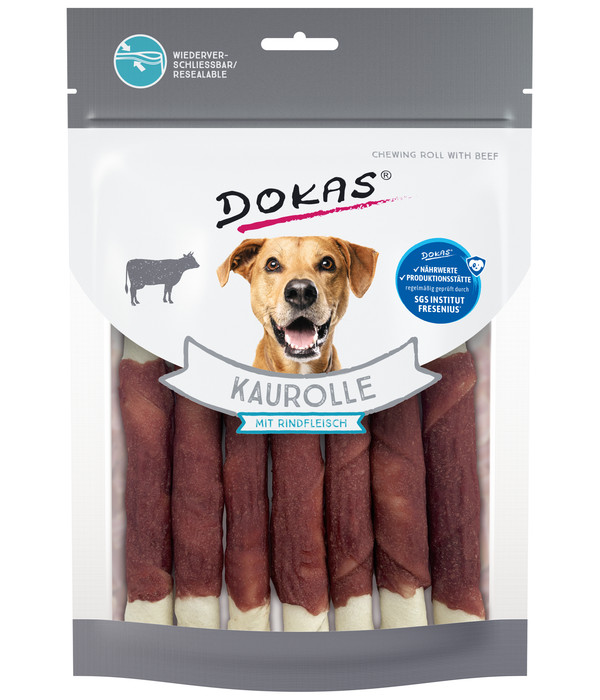 Dokas® Hundesnack Kaurollen, Adult, 190 g