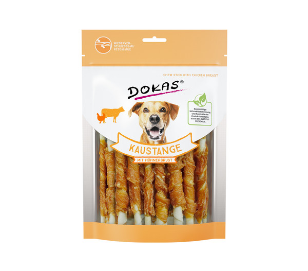 Dokas Hundesnack Kaustange mit Hühnerbrust, 200 g
