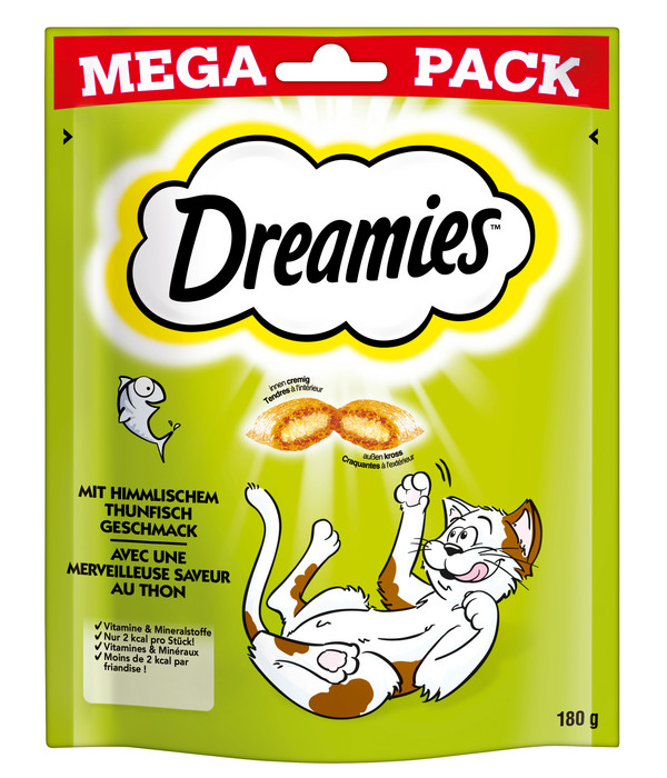 Dreamies™ Katzensnack, 4 x 180 g