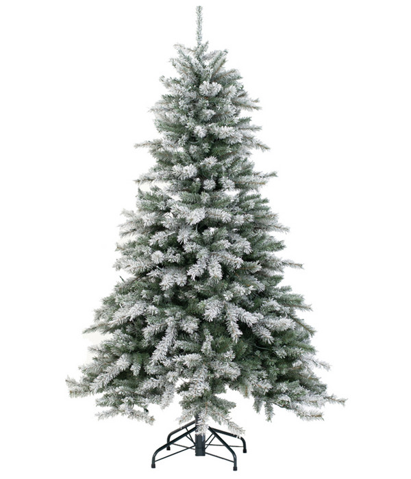 Evergreen Classics™ künstlicher LED-Weihnachtsbaum Fichte gefrostet, ca. H210 cm