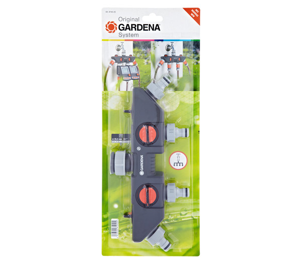 GARDENA 4-Wege-Verteiler für Gartenschläuche