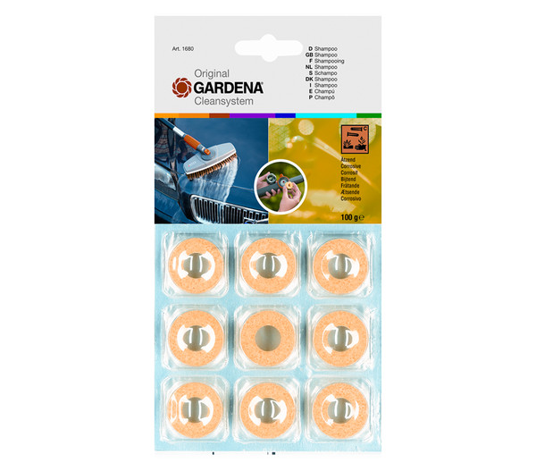 GARDENA CleanSystem Shampoo, 9 Stk.