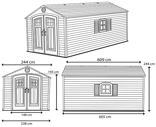 Lifetime Gerätehaus Giant