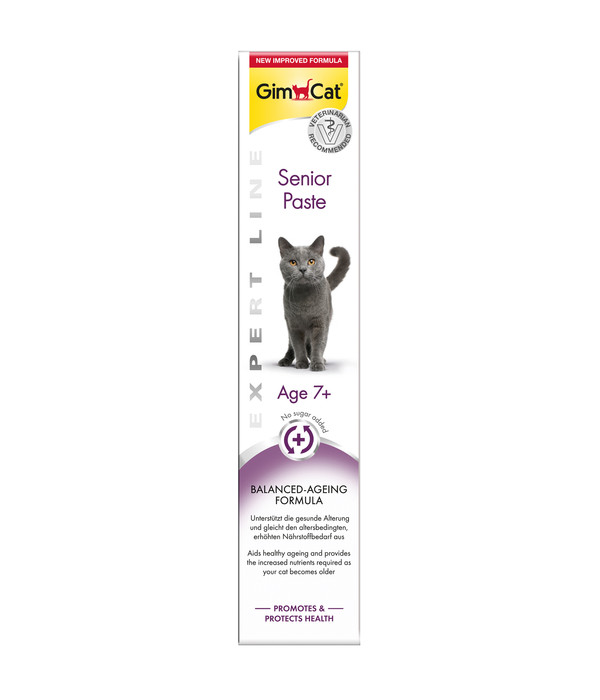 GimCat® Ergänzungsfutter für Katzen Senior Paste, 50 g