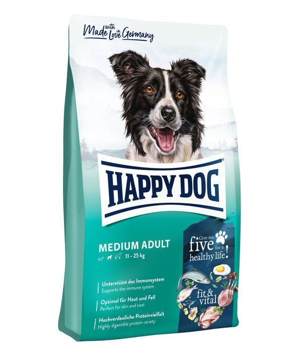Happy Dog Trockenfutter für Hunde Fit & Vital Medium Adult
