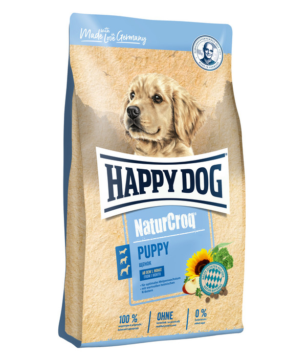 Happy Dog Trockenfutter für Hunde NaturCroq Puppy