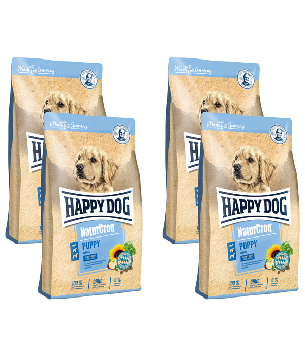 Happy Dog Trockenfutter für Hunde NaturCroq Puppy