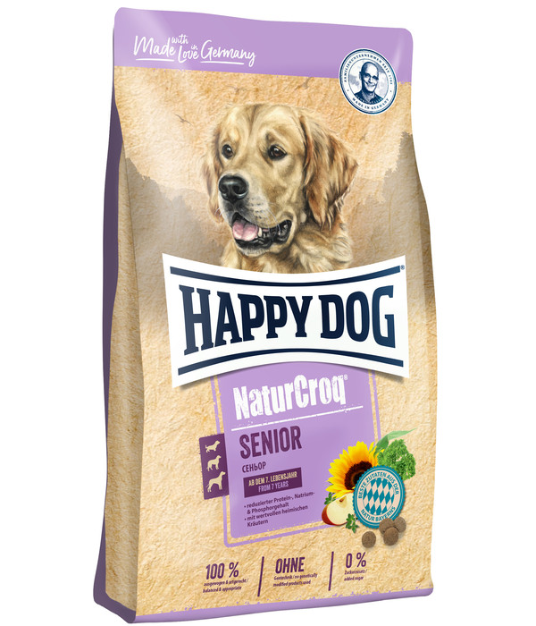 Happy Dog Trockenfutter für Hunde NaturCroq Senior