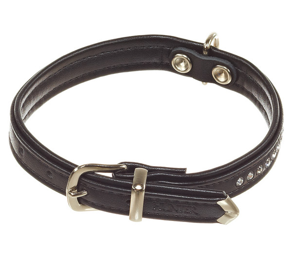 HUNTER® Hundehalsband Modern Art Luxus, schwarz