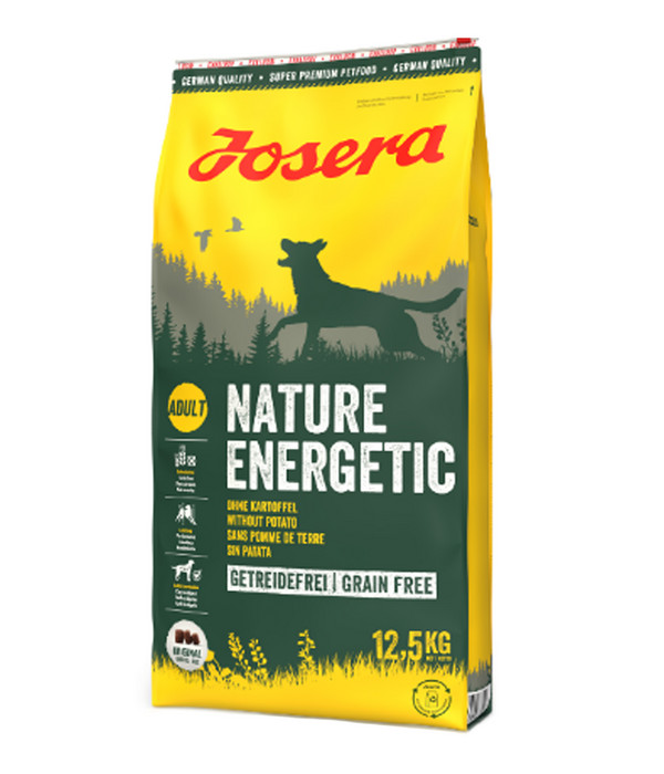 Josera Trockenfutter für Hunde Nature Energetic, Adult, Geflügel, 12,5 kg