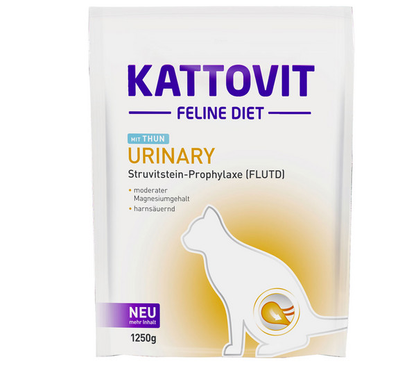 KATTOVIT Feline Diet Trockenfutter für Katzen Urinary, Thunfisch