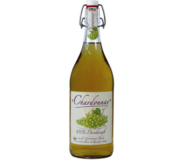 KELA Chardonnay Traube 100 % Bio-Direktsaft, 1 L