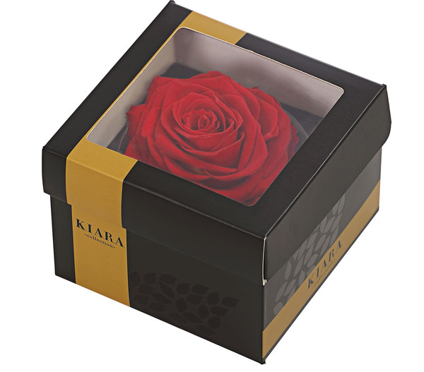 Longlife-Rose in Geschenkbox, ca. Ø9 cm