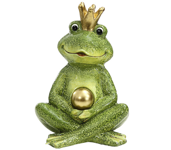 Magnesia-Froschkönig mit Krone