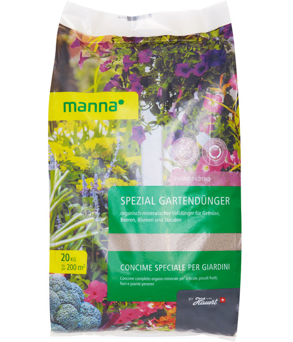 Manna Spezial Gartendünger, 20 kg
