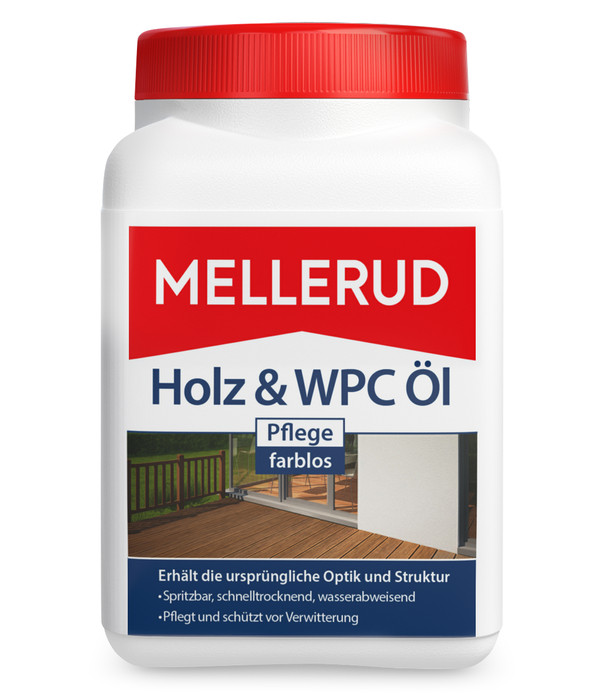Mellerud® Holz- und WPC-Ölpflege, 750 ml, farblos