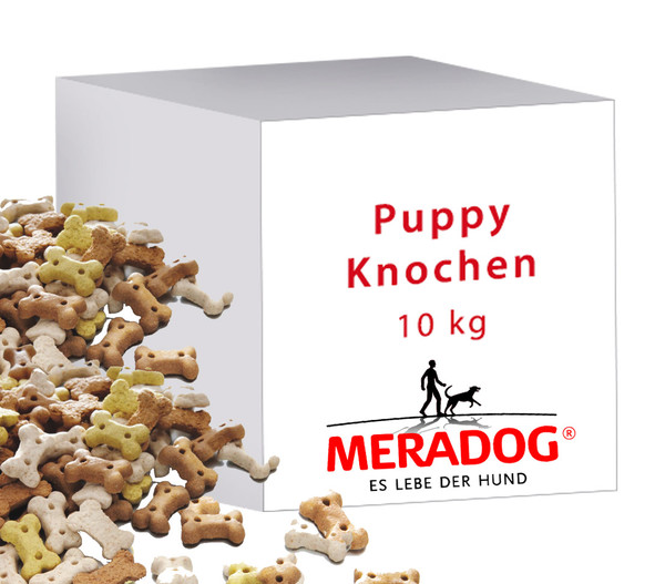 MERA® Hundesnack Puppy Knochen, 10 kg