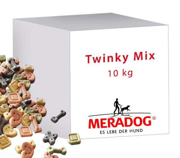 MERA® Hundesnack Twinky Mix, 10 kg