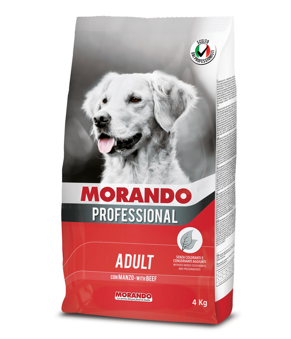 MORANDO Professional Trockenfutter für Hunde Adult, 4 kg