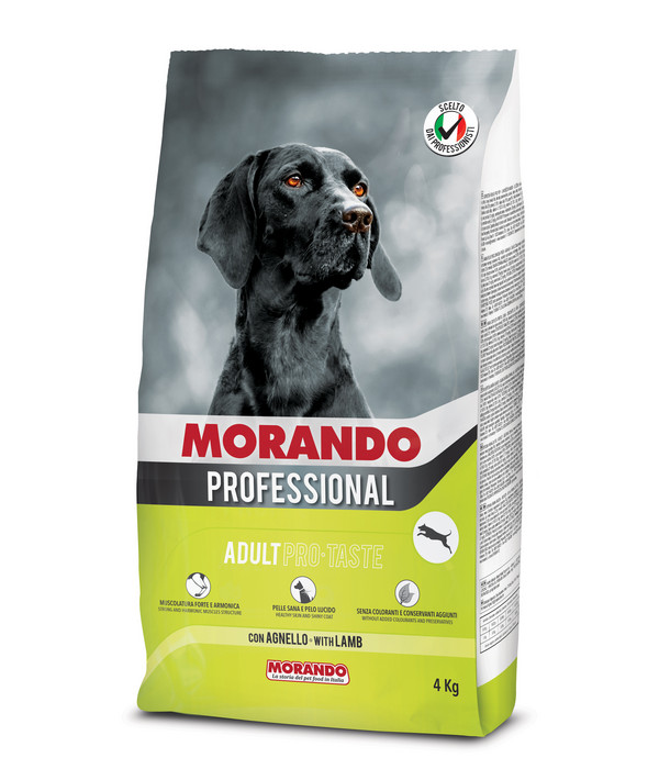 MORANDO Professional Trockenfutter für Hunde Adult, Pro-Taste, 4 kg