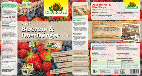 Neudorff® Azet® Beeren- und Obstdünger