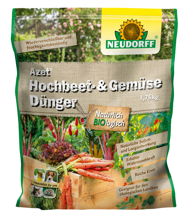 Neudorff® Azet® Hochbeet- und Gemüsedünger, 1,75 kg