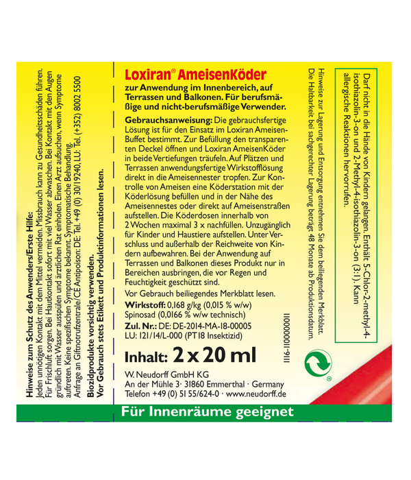 Neudorff Loxiran® AmeisenKöder, 2er-Set