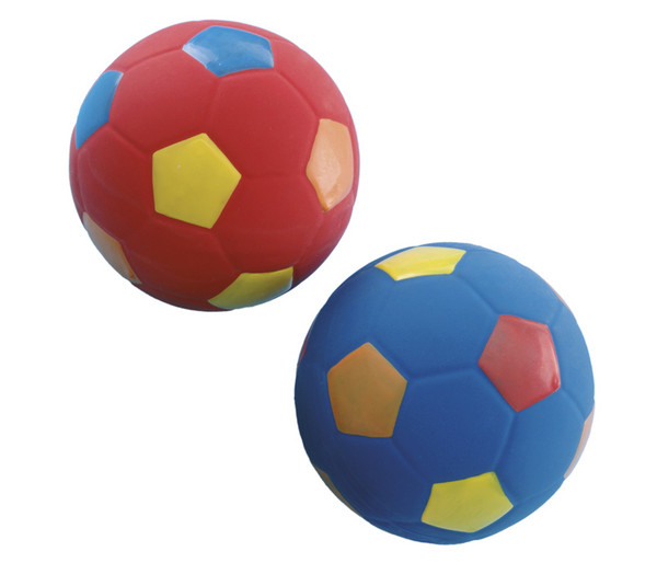 Nobby Hundespielzeug Latex-Fußball farblich sortiert, ca. Ø12 cm